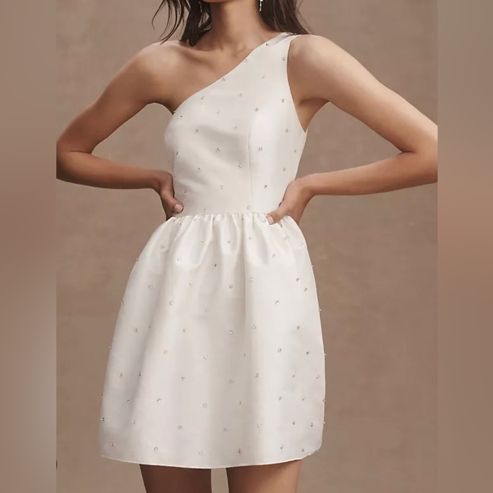 Size 4 SACHIN & BABI ELLIANA ONE-SHOULDER MINI DRESS